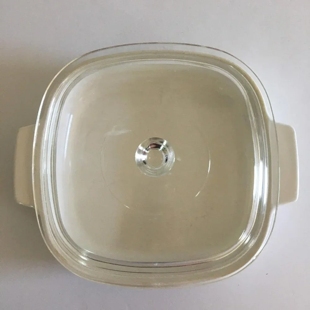 Vintage Corning Ware Spice of Life Baking Dish A-8-B with Lid - 1970s
